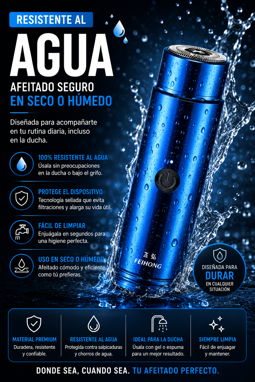 Afeitadora Portátil