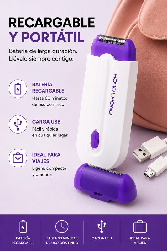 Depiladora Inalámbrica Recargable