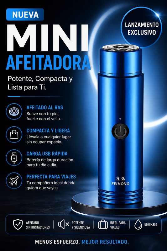 Afeitadora Portátil