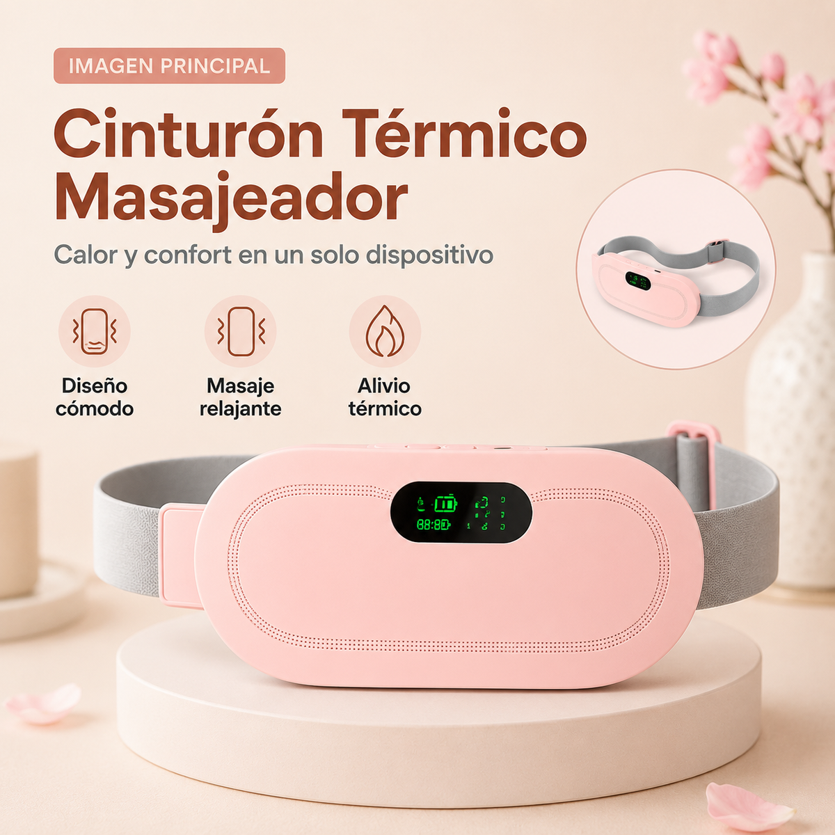 CalmaHer – Cinturón para el Alivio Menstrual