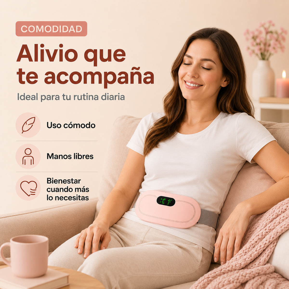 CalmaHer – Cinturón para el Alivio Menstrual
