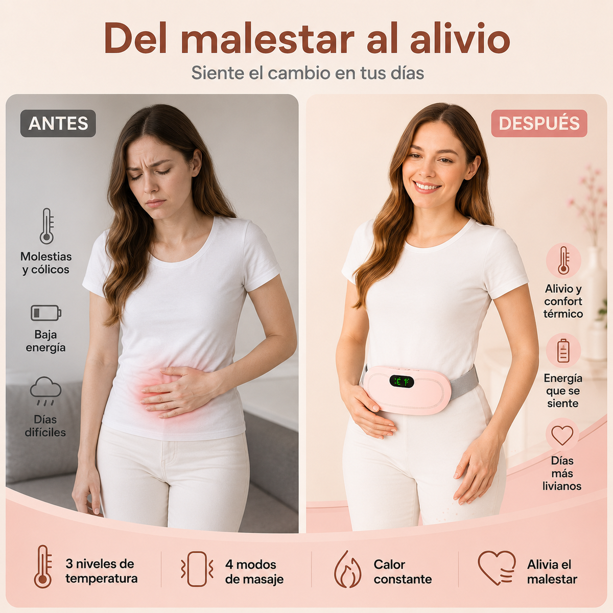 CalmaHer – Cinturón para el Alivio Menstrual