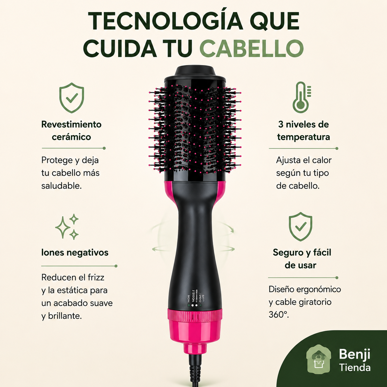 SalonBrush Pro 3 en 1