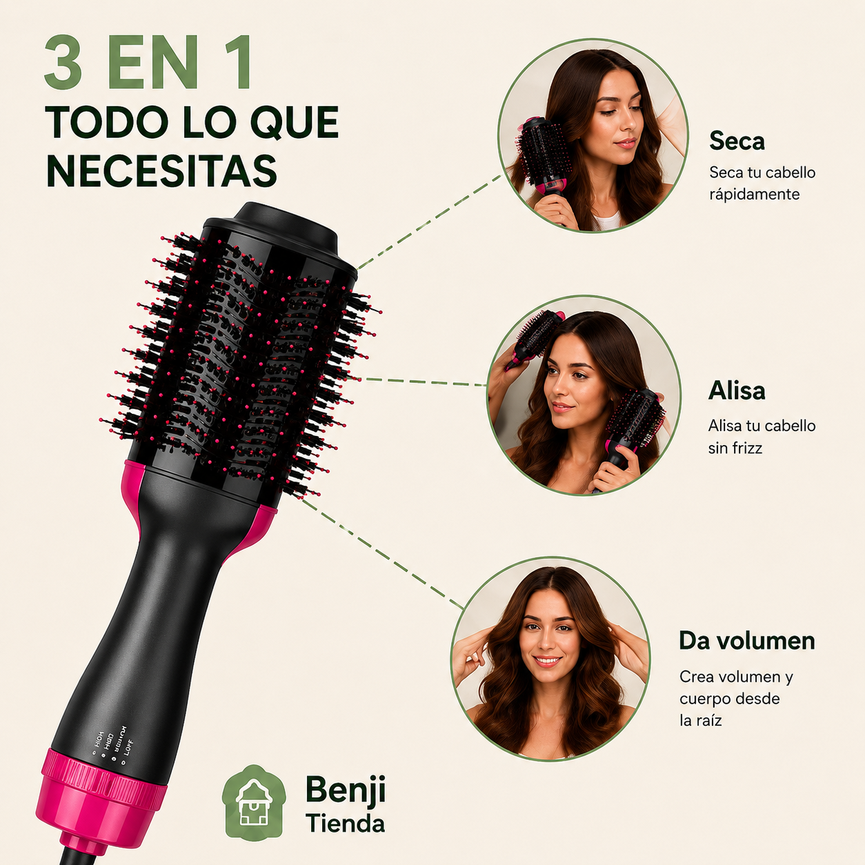 SalonBrush Pro 3 en 1